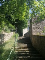 Treppenaufgang zur Burgkapelle in Schönecken